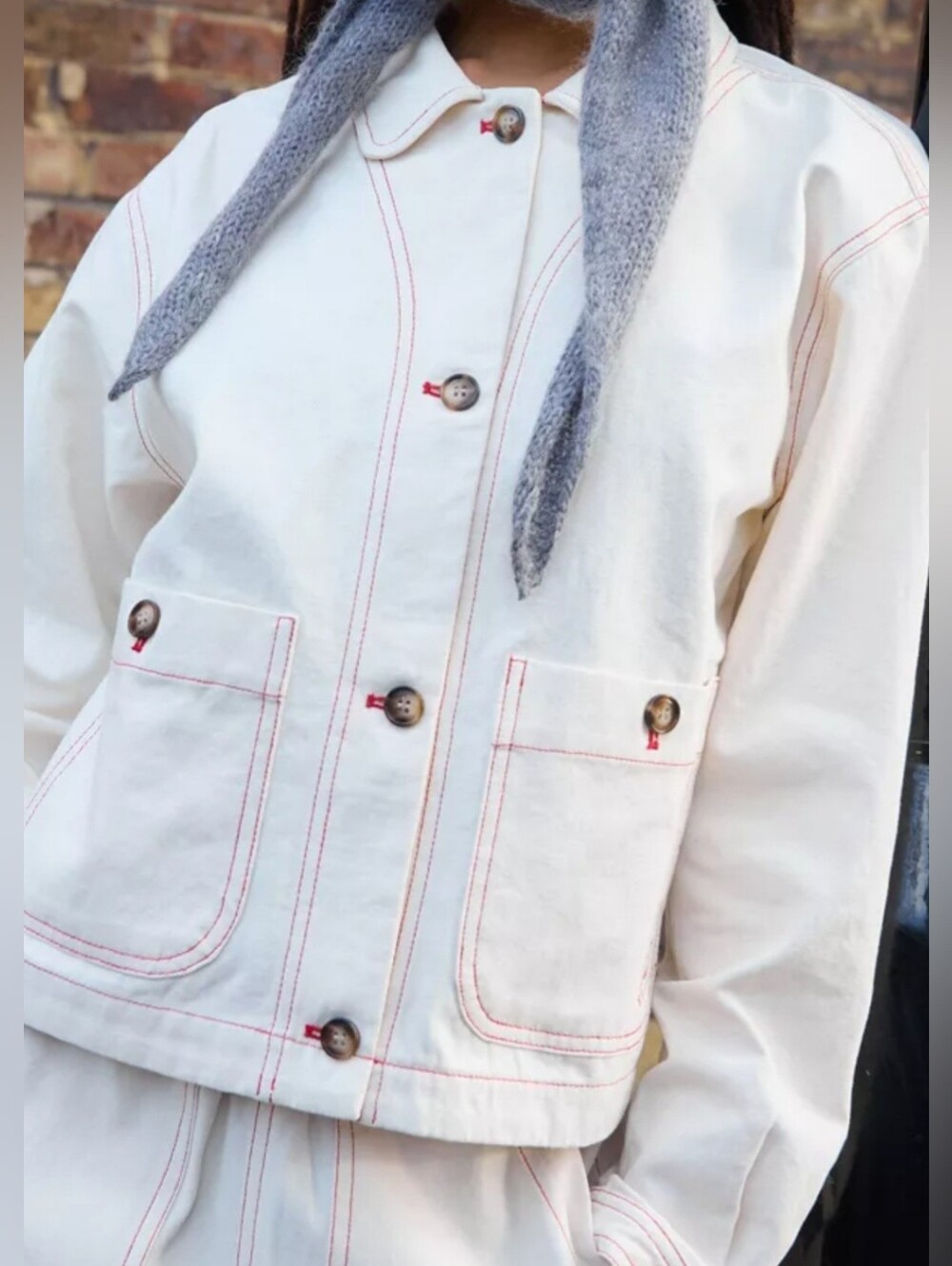 Anthropologie Lisa Says Gah Denim Daphne Jacket